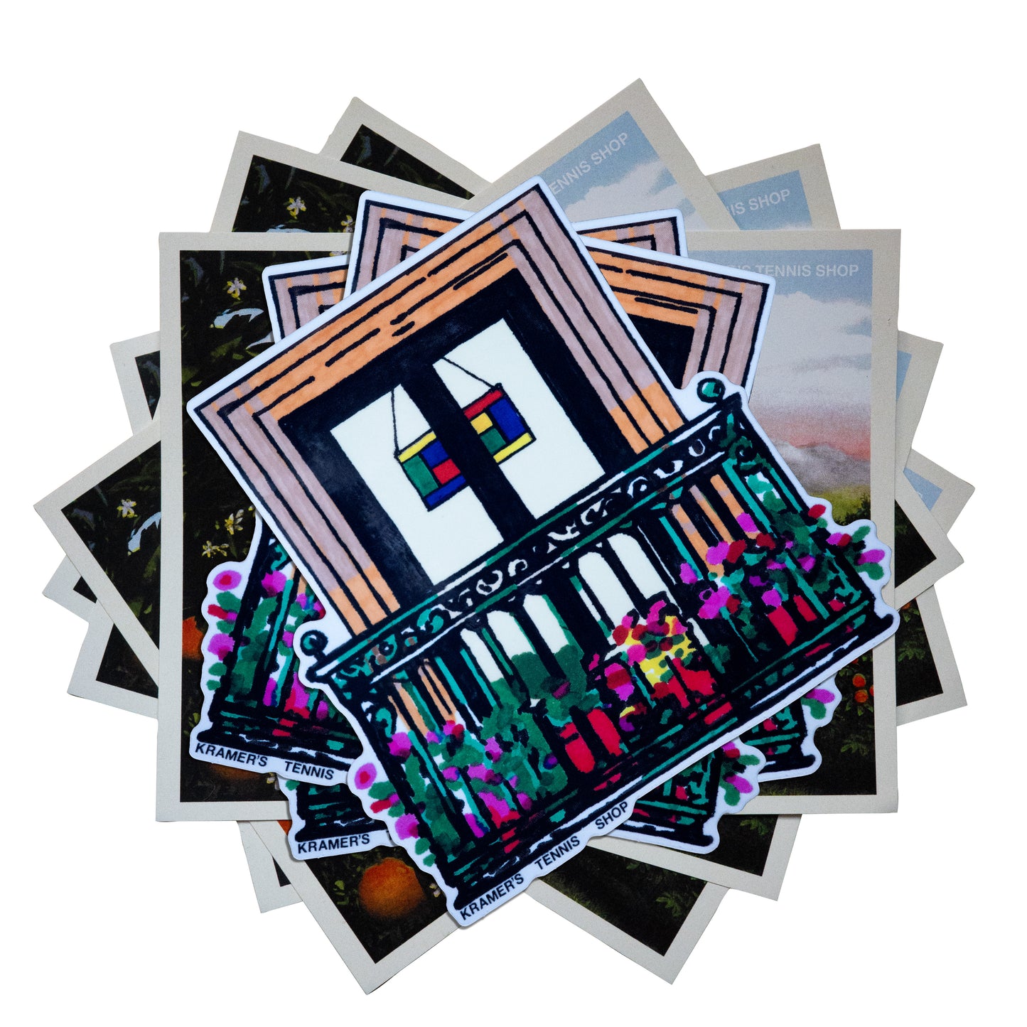 Tennis Shop Stickers